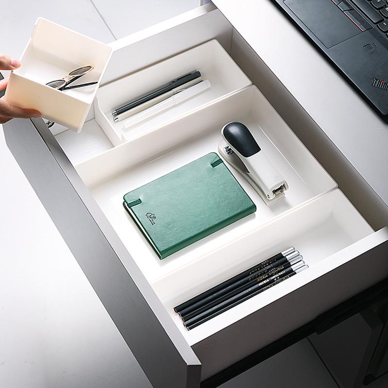 抽屉收纳盒自由组合分类储物整理盒厨房餐具杂物格子塑料家居用品