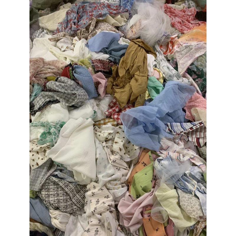 碎布擦机布白色车间9.9元2斤垃圾碎小吸水边角料娃衣布料手工布头