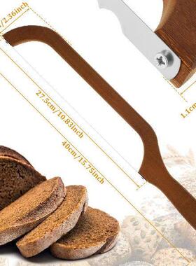 Bread Bow Cutter Serrated Bagel Cutter Stainless Steel