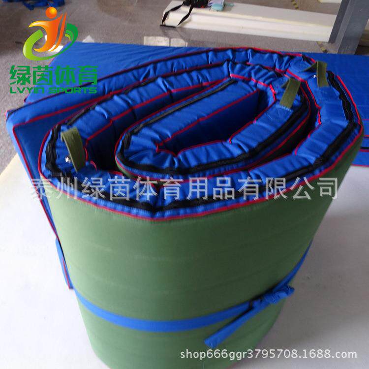 厂家直销高密度海绵体操垫子折叠式训练散打地垫跳高体操垫可定