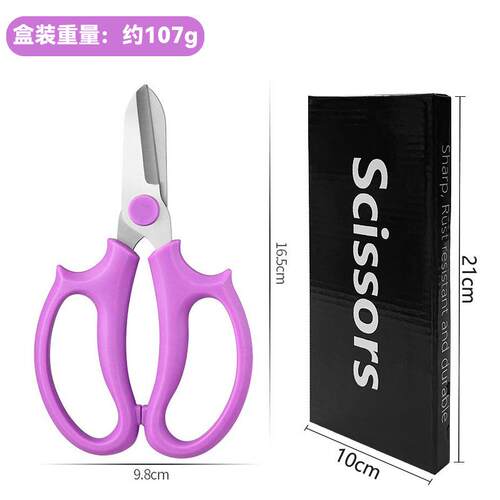 不锈钢花艺剪刀花园花店鲜花剪刀