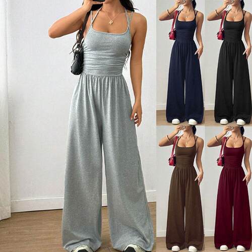 Elegant Women's Colorblock V Neck Dress Spring & Fall