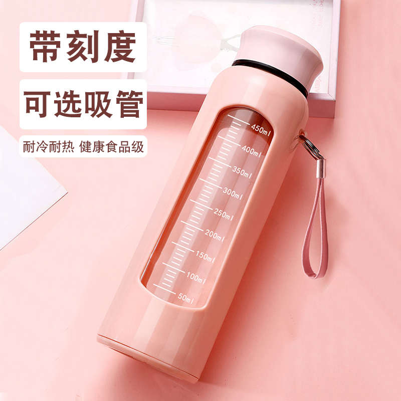 孕妇糖耐毫升计量专用带刻度玻璃杯孕期食品级耐高温喝水杯子