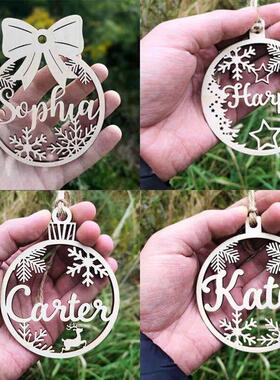 Christmas Different Names Tree Hanging Ornament Personalized