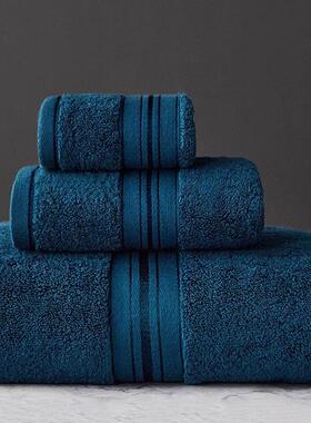 Cotton Towels Set 3Pcs Bath Towel And Face Towel washcloth