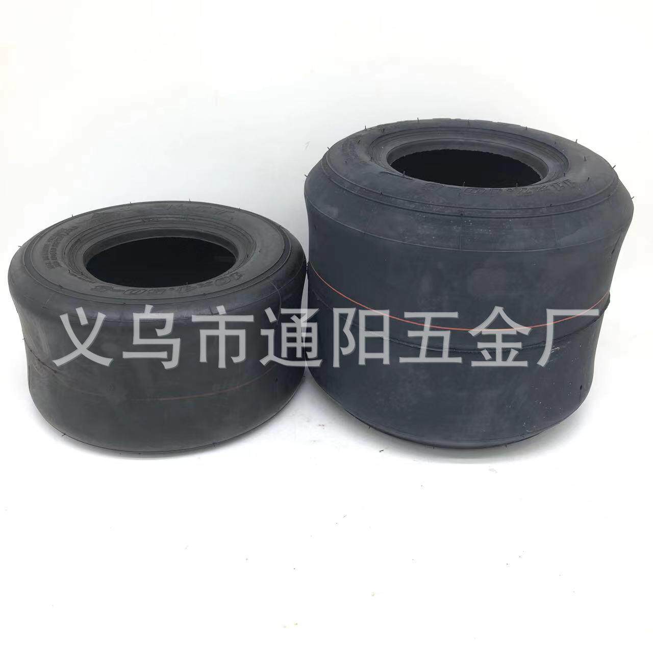 卡丁车轮胎10*4.50-5前轮耐磨11*7.10-5光头胎漂移甩尾车真空外胎