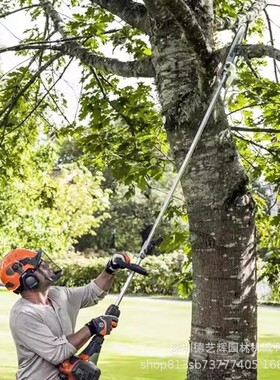 HuPsqvana富华525L世K/525T5S伐木锯汽油r锯大功率高枝149锯原装