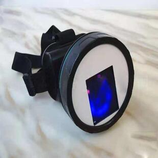 头戴式白钨矿灯钨矿紫外线白雾荧光灯ZGD-4S矿用紫光灯