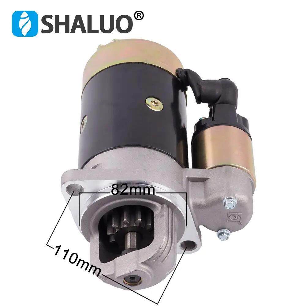 QD1201 柴油发电机起动器11齿 12V 1.8KW铜 S195 S1100