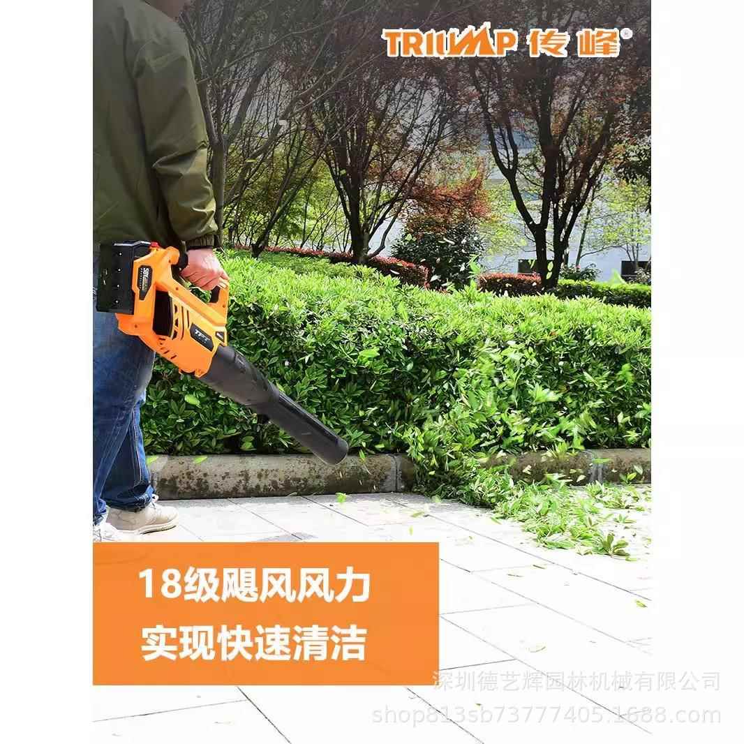 工业吹风机大功率手提充电式吹叶机强力锂电吹灰机落叶鼓风机