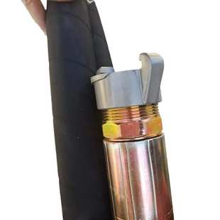 钢丝橡胶管液压油管高压钢丝编织扣押40森林消防快速接头橡胶软管