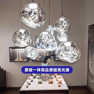 TomDixon熔岩客厅餐745感厅吊灯t级高装 楼 饰创意lof公寓别墅复式