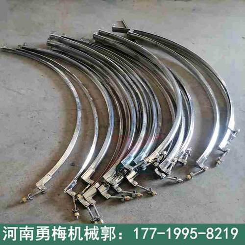 XZS600不锈钢振动筛大小束环04卡箍小V大U旋振筛网架
