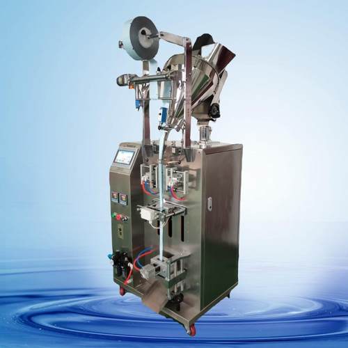 食品粉末包装机不锈钢材质灵芝孢子粉益生菌粉圆角袋分装机