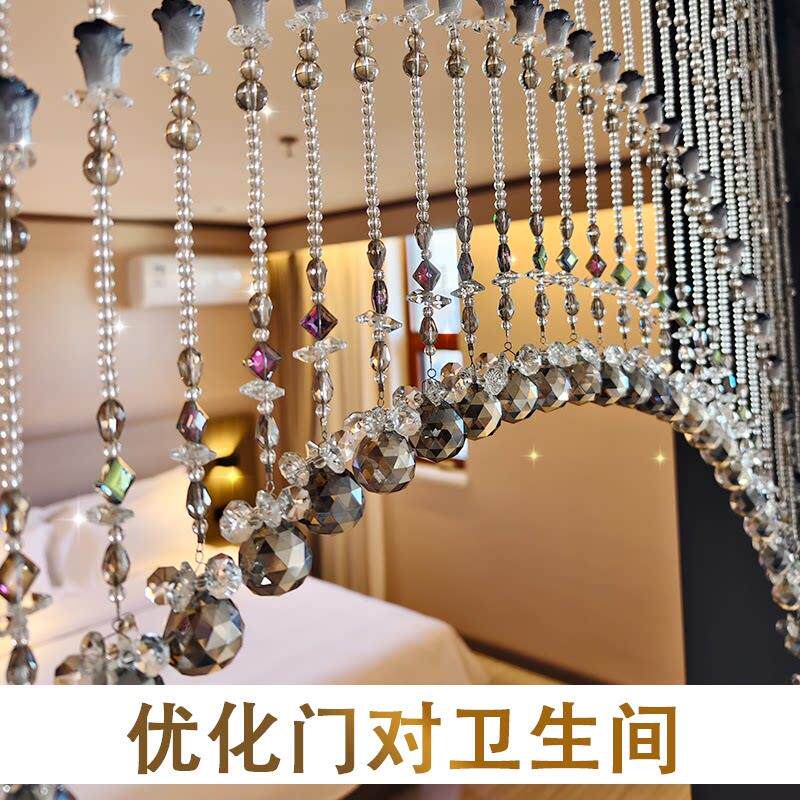 八方来财水晶生帘门帘新款隔帘珠客厅玄关卫间卧室葫芦串25-11-28