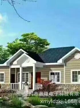设计加工安装新农村建设装配式住宅轻钢别墅房集成房屋轻钢别墅