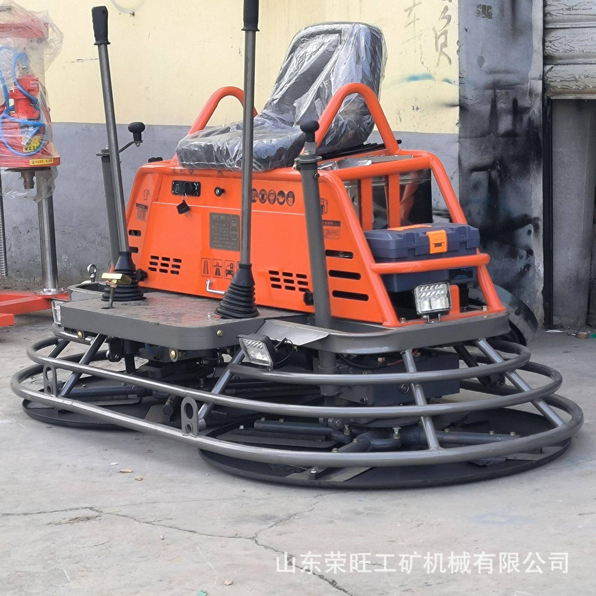 混泥土电动抹光机水泥路面磨光机家用地坪磨光机汽油地面抹光机