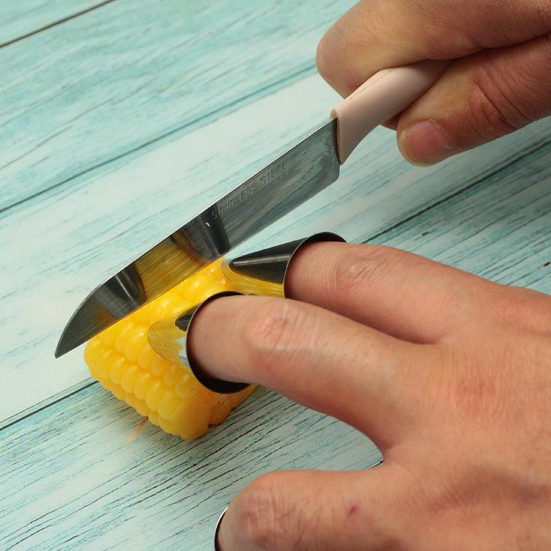 手大母指铁指甲盖儿摘菜用假指甲套保护套剥壳掐择菜花椒采摘神器