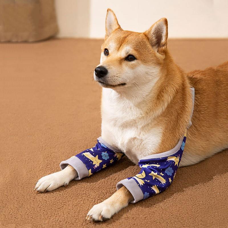 宠物绑腿护腕加厚大狗护腿中大型犬防舔保护伤口护肘宠物用品