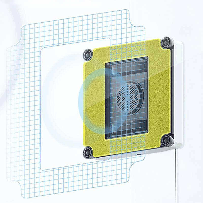 全自动高空智能喷水清洁擦窗机器人大吸力防跌落双喷水遥控擦窗