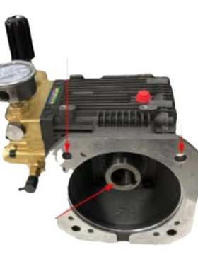 高压自助洗车泵洗车机泵头高压柱塞喷雾泵通用 泵头3WZ-2012C