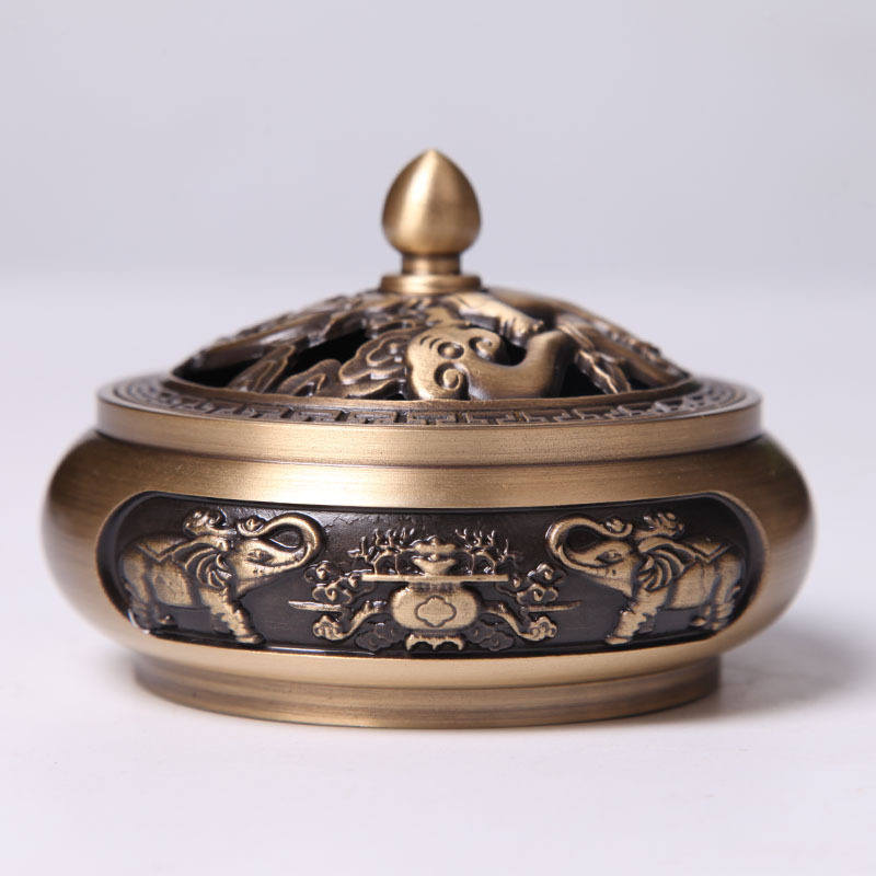 香炉家用室内熏香中国风新款迷你高端香薰炉功夫茶精致艾草佛香焚,餐饮具,茶道/香炉,淘宝优惠券,粉丝福利购,淘宝优惠卷