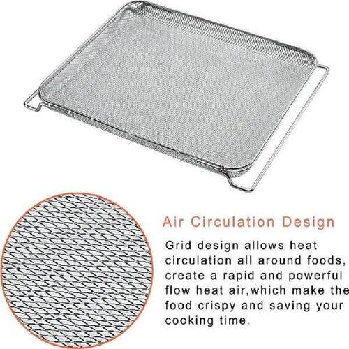 Grill Basket Non-stick Oven Mesh Basket Roasting Basket