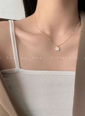 ins日韩简约爱心蝴蝶项链项链