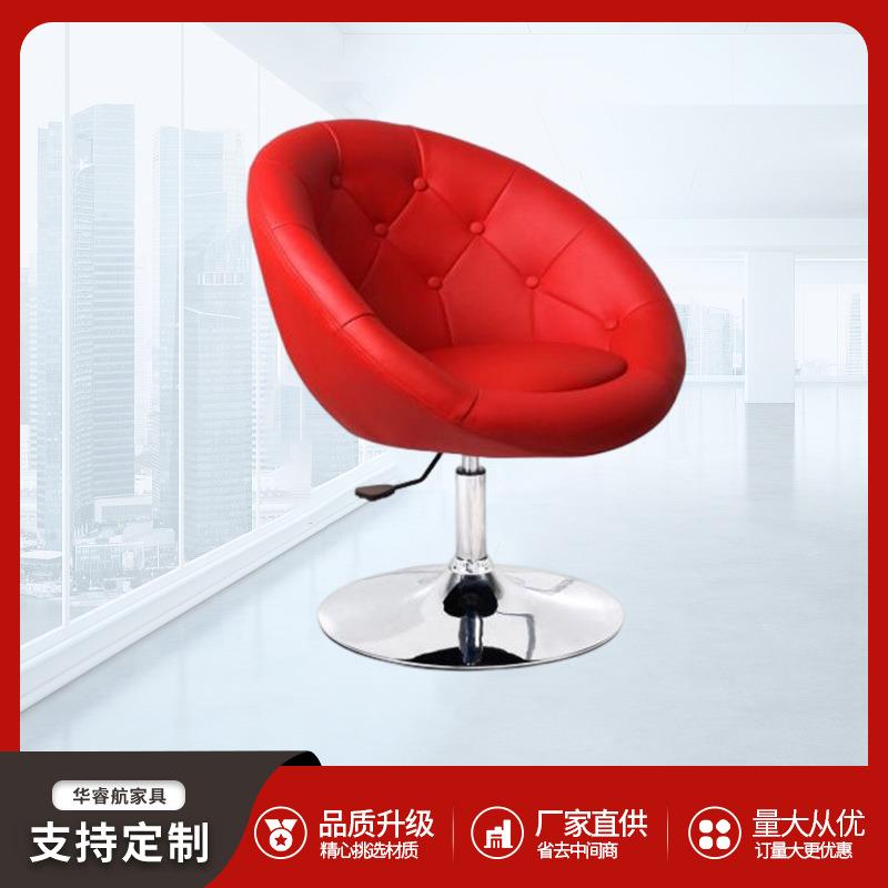 升降旋转酒吧皮椅酒店简约休闲椅时尚前台高脚吧椅
