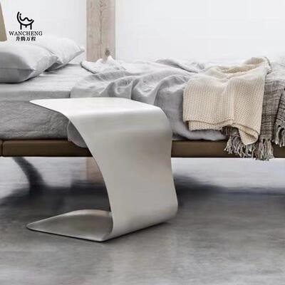 沙发小边几C型网红茶几侧边桌极简台子桌边柜高极感轻奢简约创意