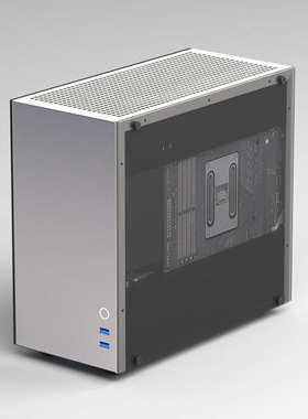 GEEEK M8  MATX主板 ATX电源   240水冷 120水冷  铝合金侧透机箱