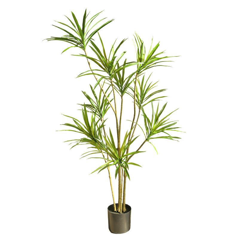 仿真绿植千年木新款轻奢室内客厅造型装饰摆件假绿植酒店民宿陈设