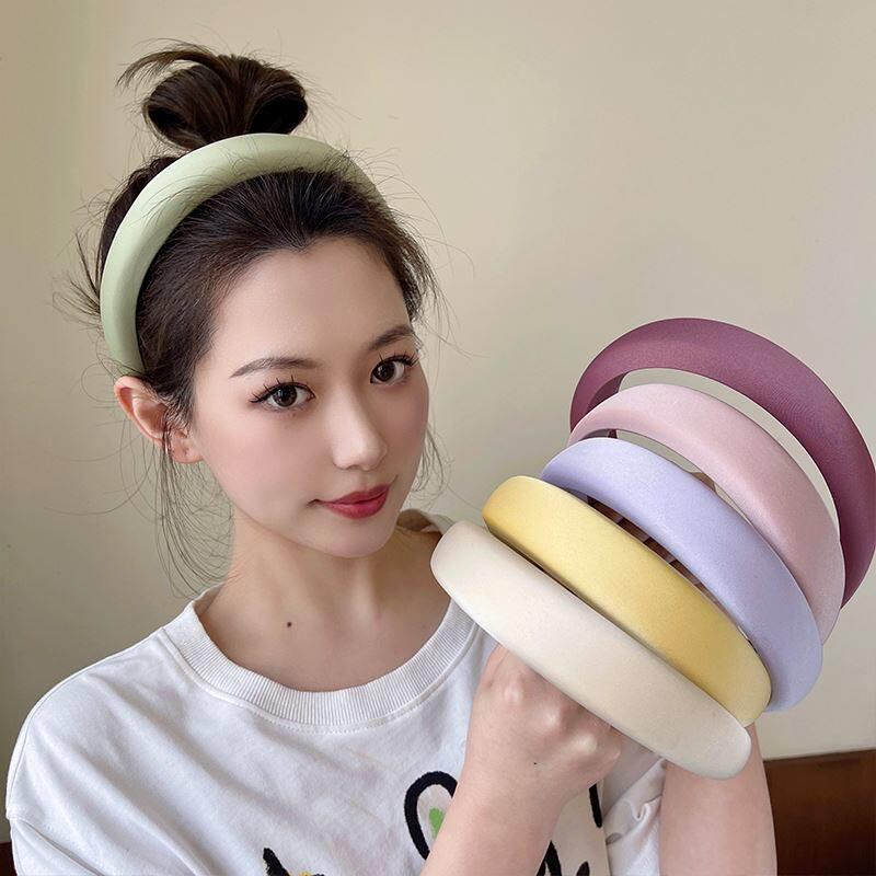 Hair band Broken hair Artifact Female Clip Bangs Headband图片