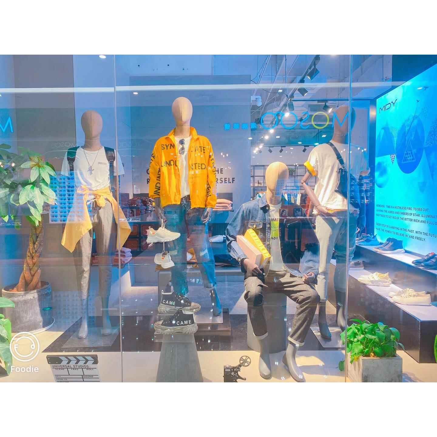 模特道具男韩版全身橱窗潮流服装陈列展示道具男装店包布假人模特