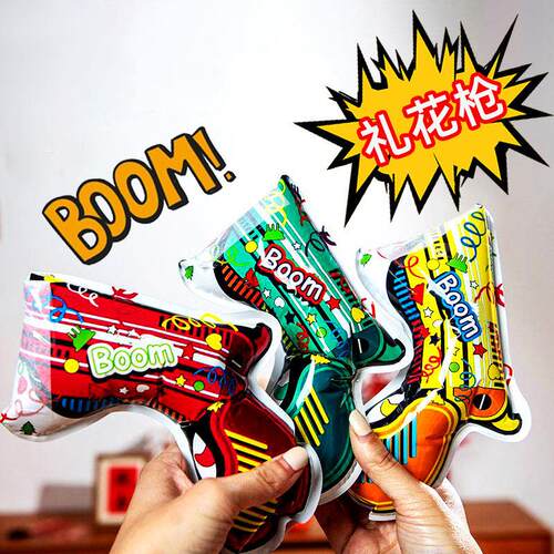 Automatic Inflatable Confetti Cannons for Birthday Atmospher