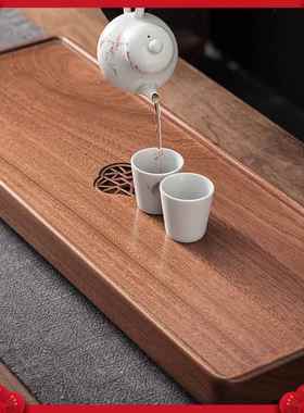 花黑檀木整块盘实木茶台自然办公室原木用简约茶ALs7cYri海梨大茶