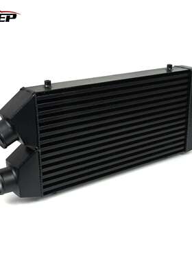 汽车散热器中冷器同侧-530x280x76MM-63MM进气涡轮增压改装铝管式