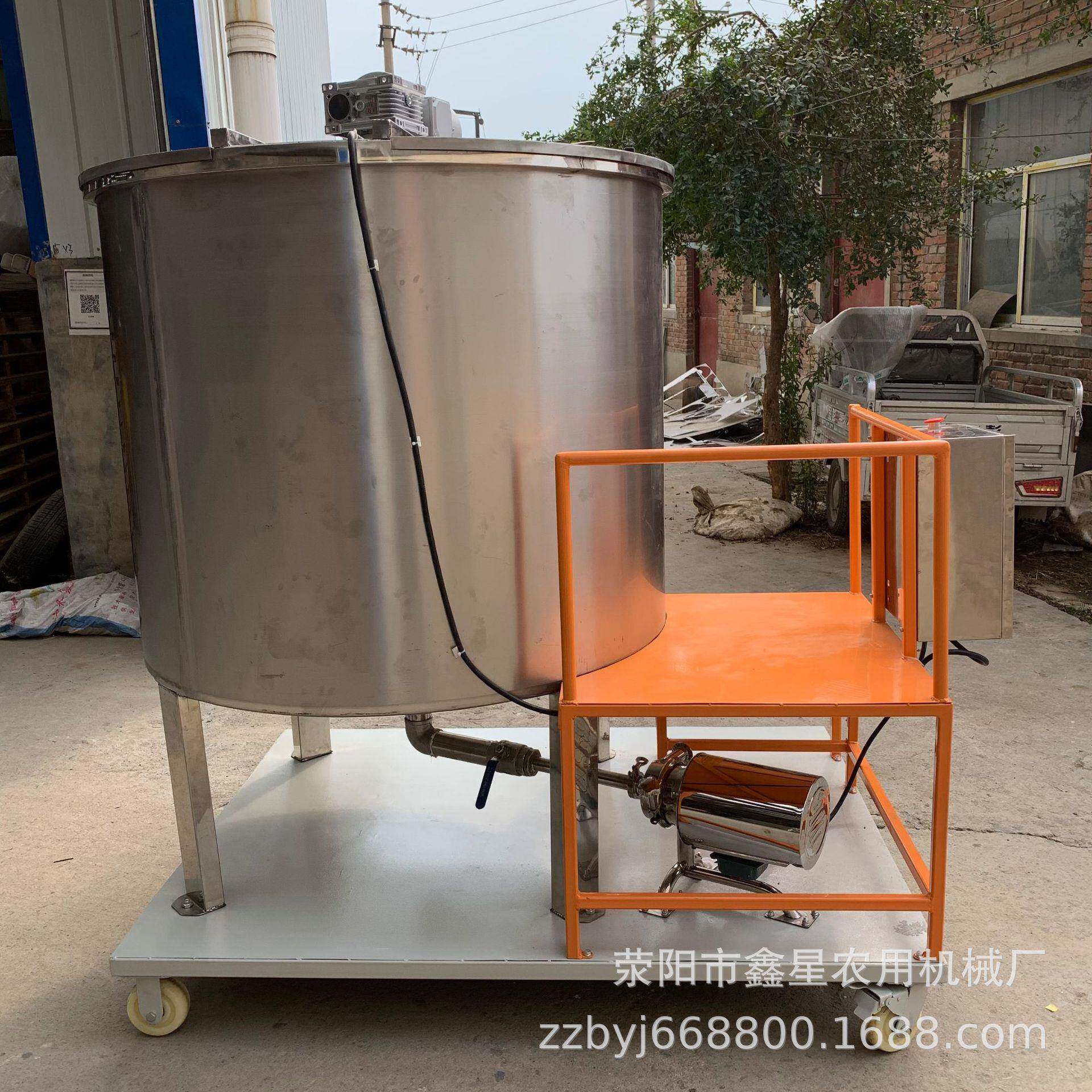 加厚不锈钢防冻液搅拌机 油漆增稠剂混料罐 啤酒洗衣液体配料桶