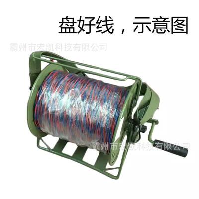 制动型带刹车绕线盘 背负线车 络车架 被覆线车 放线盘 齿轮线盘