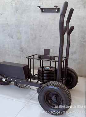 橇雪车可调节阻力坦车重杠铃80641推车私教健身房健身车负厂克家