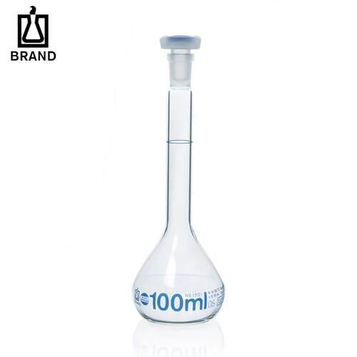 BRAND/普兰德BLAUBRAND容量瓶A级DE-M标志PP瓶塞带USP个体证书