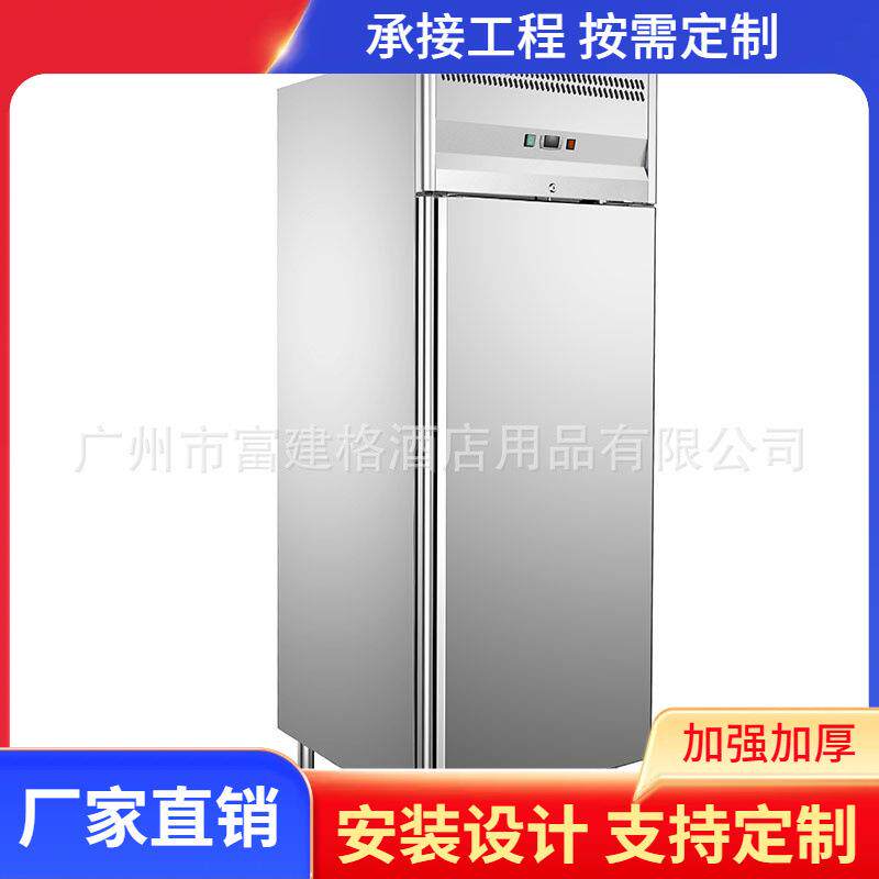 单门饼盘柜直冷风冷酒店饭店冷冻插盘立式雪柜冷藏冷冻双温冰柜