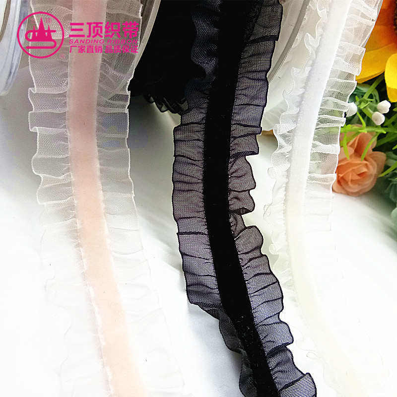 供应三顶双边花边松紧绒带花边织带 松紧绒服装辅料diy手工花零售,纺织面料/辅料/配套,织带/丝带/缎带,淘宝优惠券,粉丝福利购,淘宝优惠卷