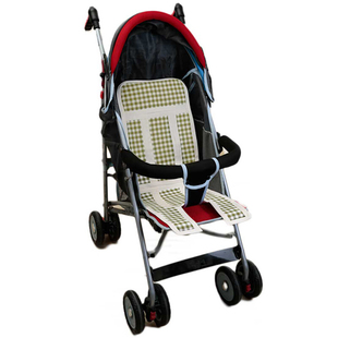 婴儿推车凉席宝宝儿童苎麻凉席清凉透气餐椅可用83 30cm 绿色方