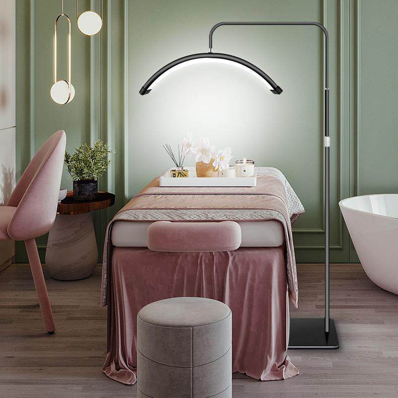 摄影灯美甲睫毛24寸半月家用灯纹无品牌/绣眉专用落地形23寸纹补