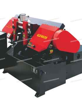 供应金属带锯床全自动GZ4028厂家直销剪刀式数控小型号