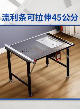 V0PPC8便携折叠小锯台工家用工作台电倒装锯动升降操木作台其1他