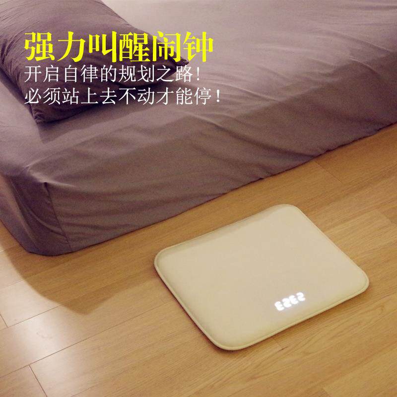 强力叫醒黑科技闹钟 大学生自律闹铃设备 简约现代风格闹钟 大款
