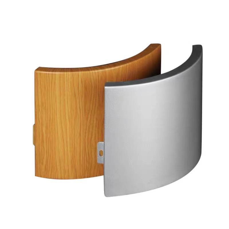 厂家漆单板廊架雨棚铝铝幕墙门头氟碳烤佛山单板吊顶喷涂装饰木纹