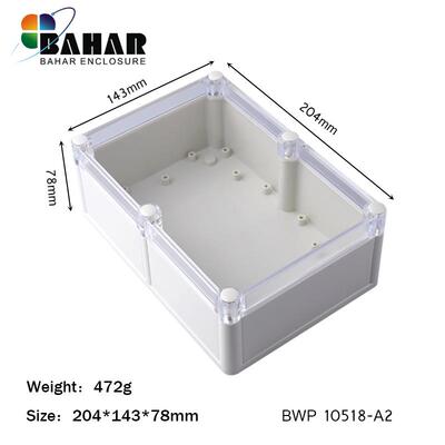 防雨仪表巴哈尔壳体塑料机壳接线连接塑料脉冲防水盒BWP10518